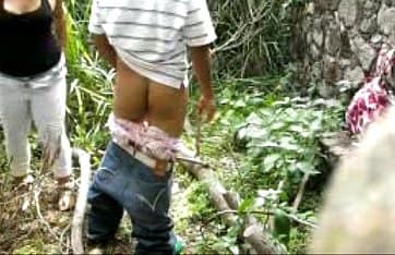 Amateur Porn Boy Fucks his Aunt in the Woods - Free Porn Perfect